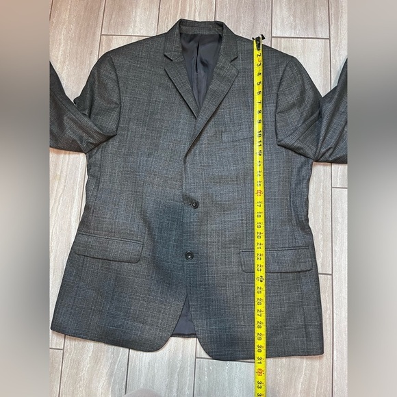 Michael Kors Mens Classic Fit Grey Two Button Blazer 44 - Picture 7 of 8